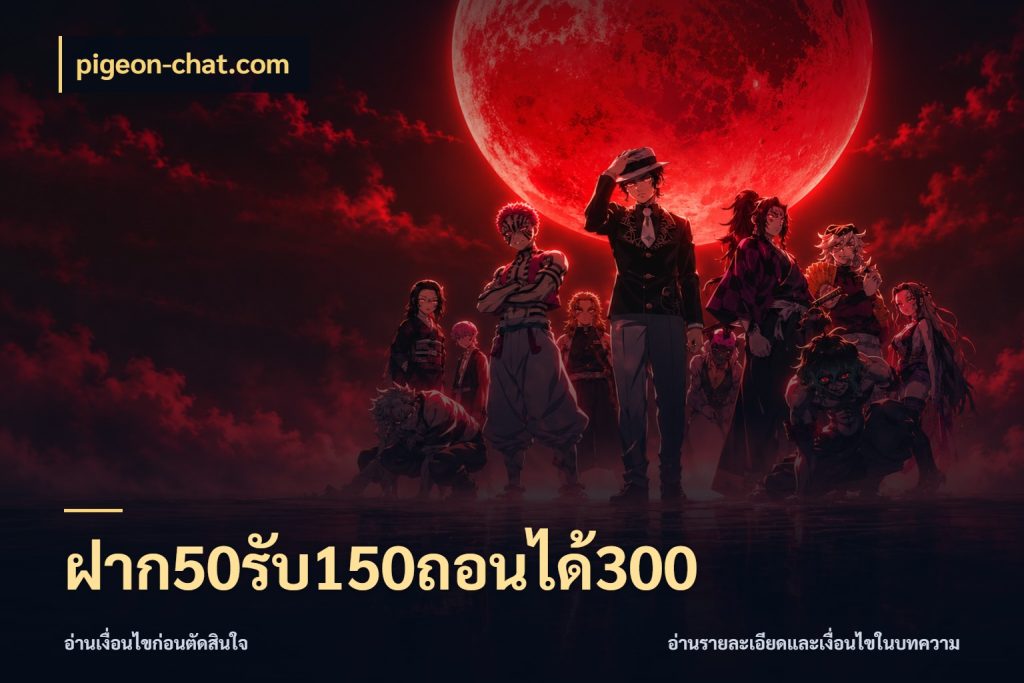 ฝาก50รับ150ถอนได้300 สนุกกับตัวเลือกโปรในสไตล์ของคุณ สไตล์ pigeon-chat.com
