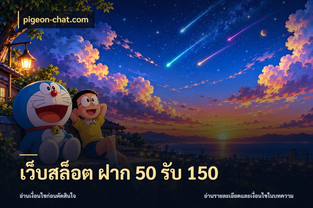 เว็บสล็อต ฝาก 50 รับ 150 รูปแบบโบนัสกับสิทธิ์ของสายเกม ในมุม pigeon-chat.com