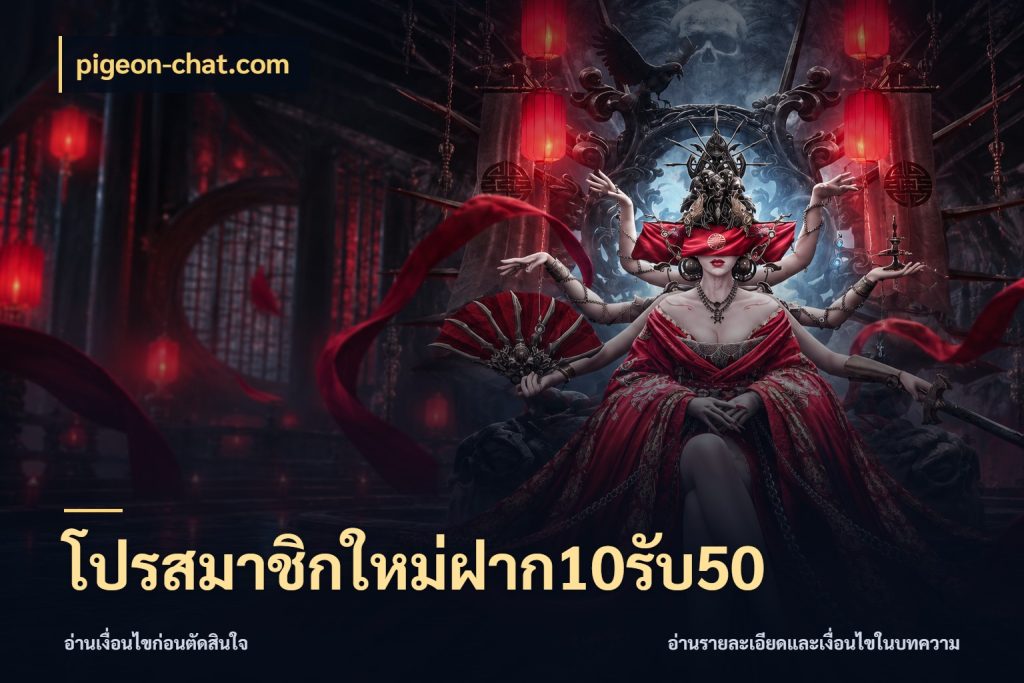 โปรสมาชิกใหม่ฝาก10รับ50 pigeon-chat.com จับประเด็นยอดรับก่อนเลือกความสนุก