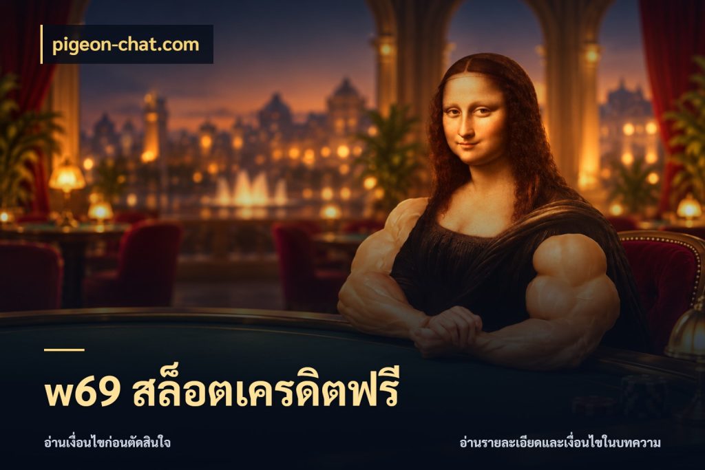 w69 สล็อตเครดิตฟรี เครดิตฟรีกับจังหวะลุ้นที่คุณเลือก ในมุม pigeon-chat.com