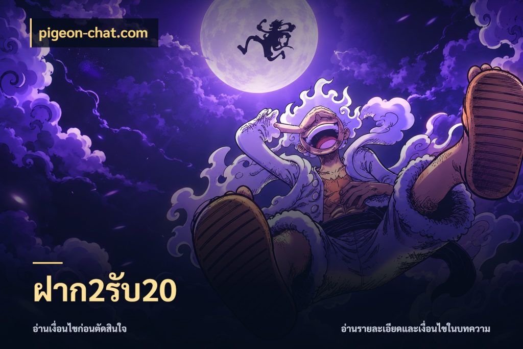 ฝาก2รับ20 pigeon-chat.com จุดเด่นของเครดิตที่คนชอบเกมอยากรู้