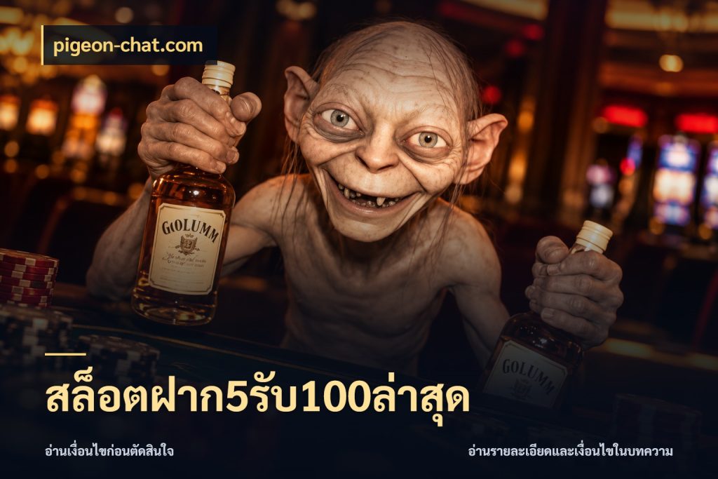 สล็อตฝาก5รับ100ล่าสุด pigeon-chat.com สายโบนัสเลือกจังหวะสนุกได้อย่างไร