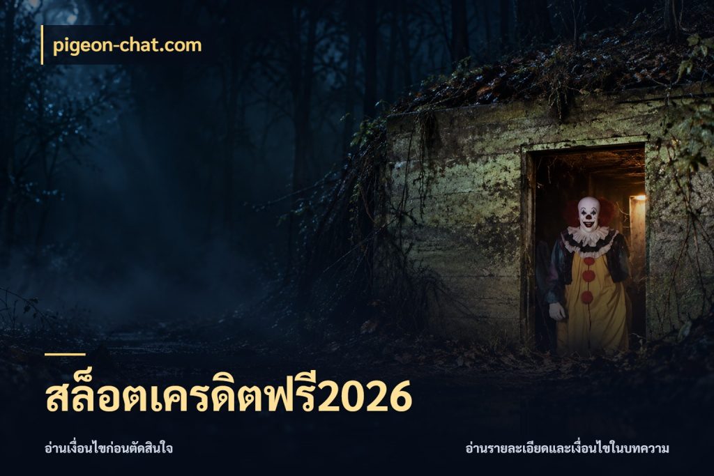 สล็อตเครดิตฟรี2026 เครดิตฟรีในมุมที่สายโบนัสสนใจ กับ pigeon-chat.com