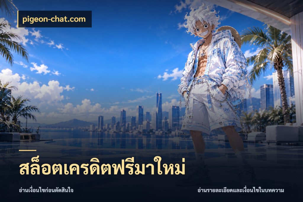 สล็อตเครดิตฟรีมาใหม่ pigeon-chat.com สิทธิ์ที่สายโบนัสสนใจกับวิธีรับ