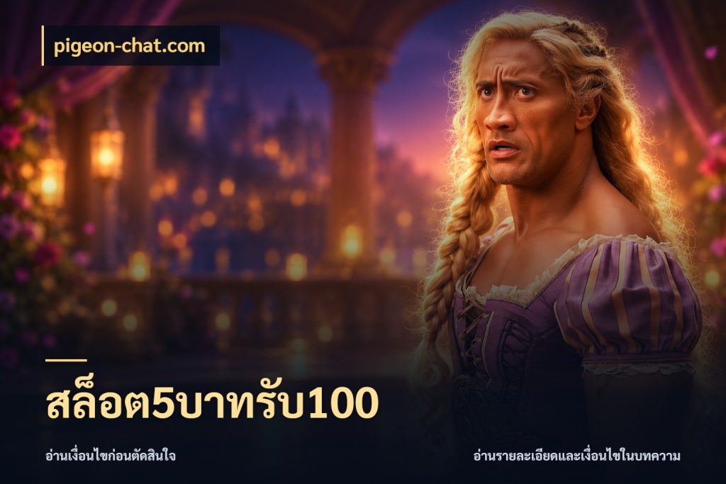 สล็อต5บาทรับ100 pigeon-chat.com โปรยอดรับที่สายเกมสนใจ