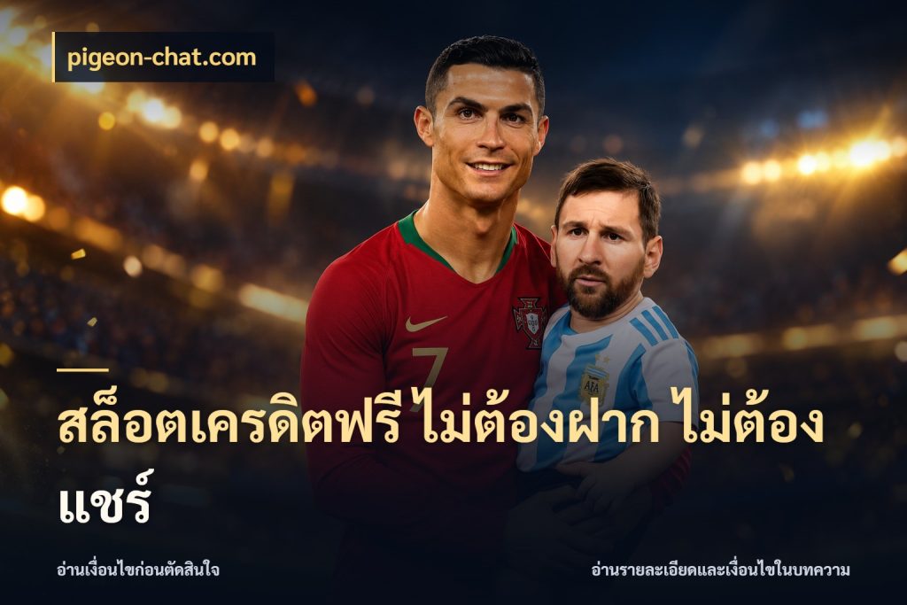 สล็อตเครดิตฟรี ไม่ต้องฝาก ไม่ต้องแชร์ เครดิตฟรีในมุมที่สายโบนัสสนใจ สไตล์ pigeon-chat.com