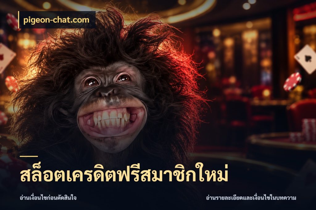 สล็อตเครดิตฟรีสมาชิกใหม่ pigeon-chat.com สายโบนัสเลือกมุมเครดิตให้ตรงสไตล์